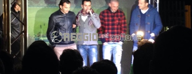 “Cuore Amaranto”, i tifosi della Reggina in piazza (FOTO E RACCONTO). Presenti Cirillo, Aronica, Belardi e Armellino