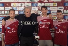 La Reggina presenta Zibert, Magri e Benedetti (AUDIO E FOTO):”Onorati di questa chance”