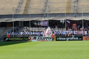 Ultras Reggina a Salerno