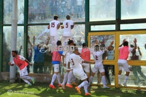 Messina-Reggina playout esultanza gol