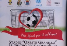 Domani al Granillo: “Un gol per il Nepal”