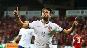 Albania - Portogallo 0-1 Esultanza Miguel Veloso