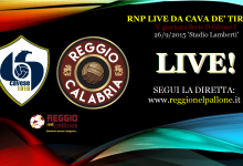 LIVE: Cavese-Reggio Calabria 2-0, De Rosa e Varriale. E’ finita