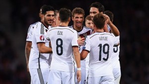 Scozia - Germania 2-3 Esultanza Germania