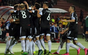 Armenia - Albania 0-3 Esultanza