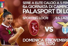 Calcio a 5: Sporting Locri-SS Lazio, chi spiccherà il volo?