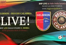 LIVE! GELBISON-REGGIO CALABRIA: 0-2, RISULTATO FINALE