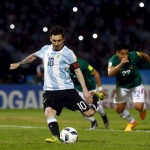 Argentina-Bolivia 2-0 Rigore Messi