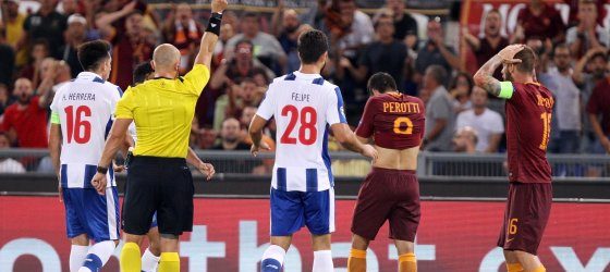 Champions League: Roma disastrosa, il Porto passeggia all’Olimpico