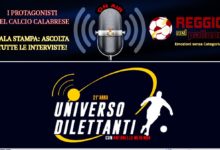 [AUDIO] La SALA STAMPA del calcio calabrese: le interviste di Universo Dilettanti dalla Serie D alla 1a Categoria