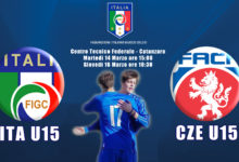 Nazionale Under 15: a Catanzaro doppia amichevole contro la Repubblica Ceca