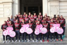 Giro d’Italia a Reggio Calabria: l’omaggio della Reggina