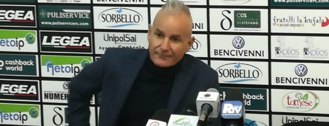 Reggina, Massimo Drago in conferenza pre Juve Stabia: “Loro squadra forte, non dobbiamo sbagliare in fase di possesso..”