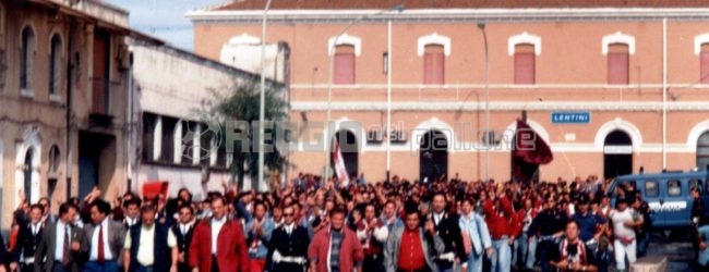 Reggini a Lentini, anche nel ’93 fu invasione: guarda le foto