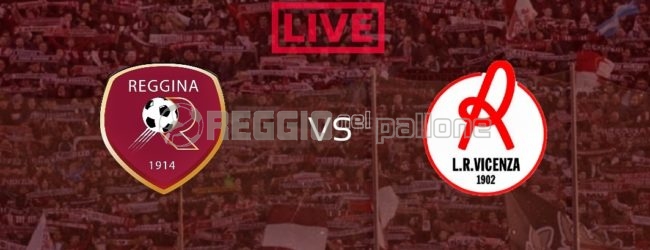 LIVE! Reggina-Vicenza su RNP: 3-0 FINALE