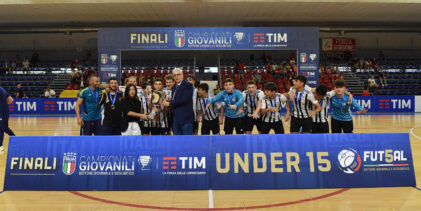 Calcio a 5, la Segato Under 15 è campione d’Italia!