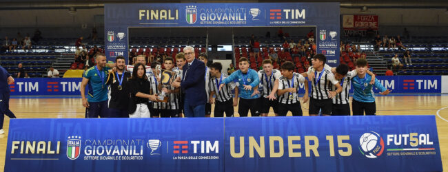 Calcio a 5, la Segato Under 15 è campione d’Italia!