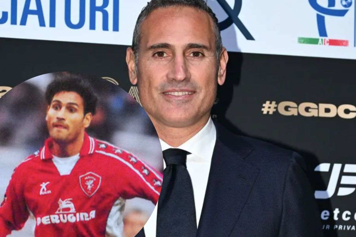 Il calciatore pugliese Nicola Amoruso