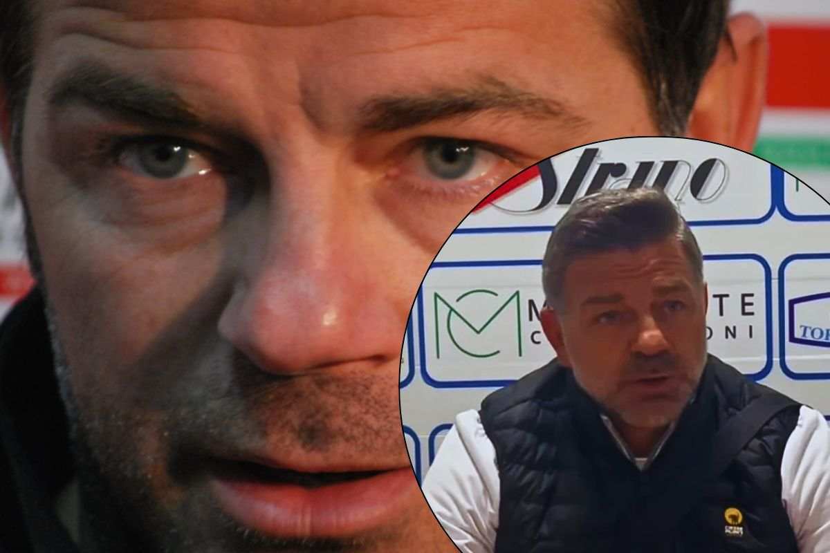 L'allenatore di calcio Francesco Cozza