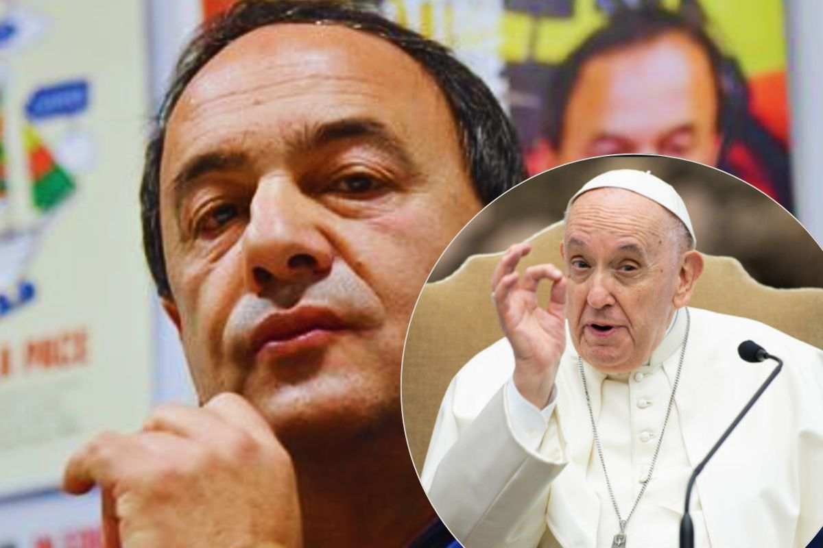 Mimmo Lucano Papa Francesco