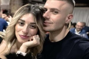 Jessica e Gianfranco in una foto social