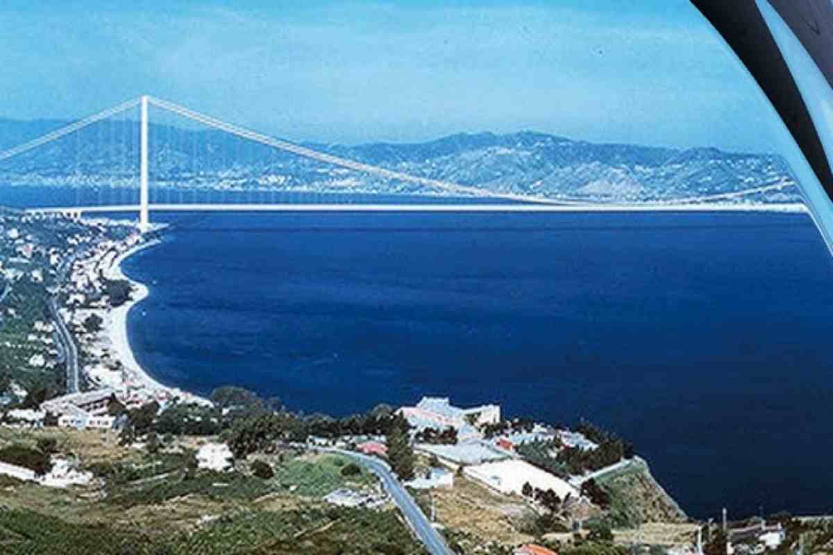 immagine grafica del Ponte sullo Stretto