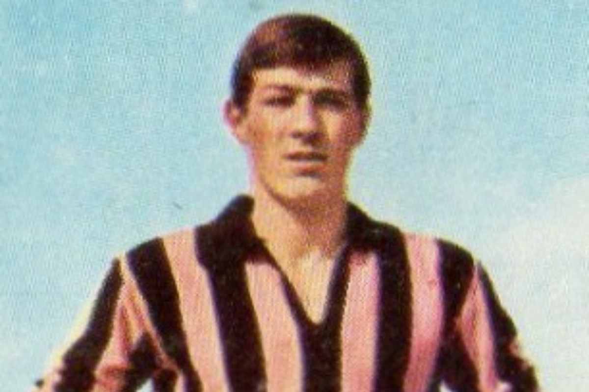 Enzo Ferrari calciatore con la maglia del Palermo
