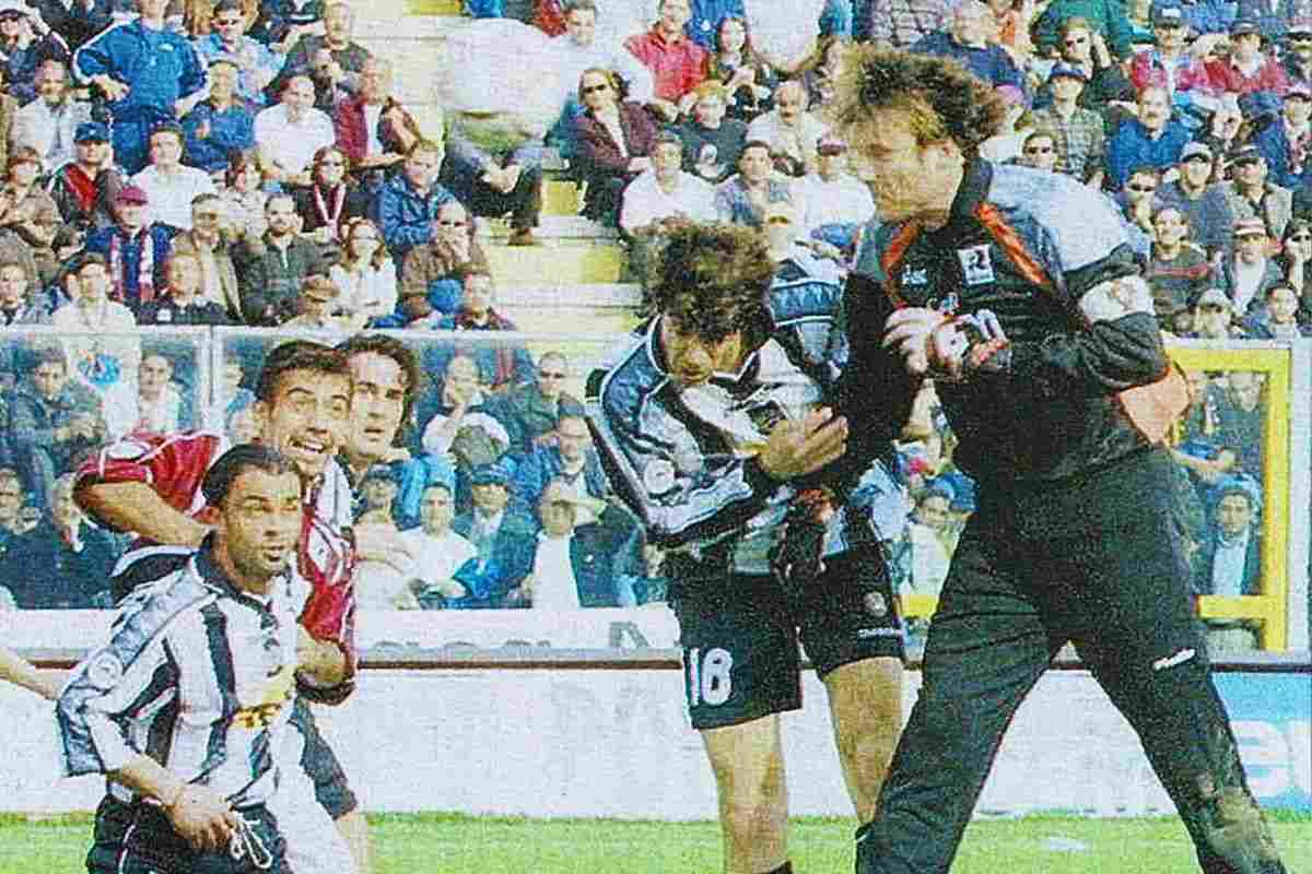 Il mitico gol di Taibi contro l'Udinese
