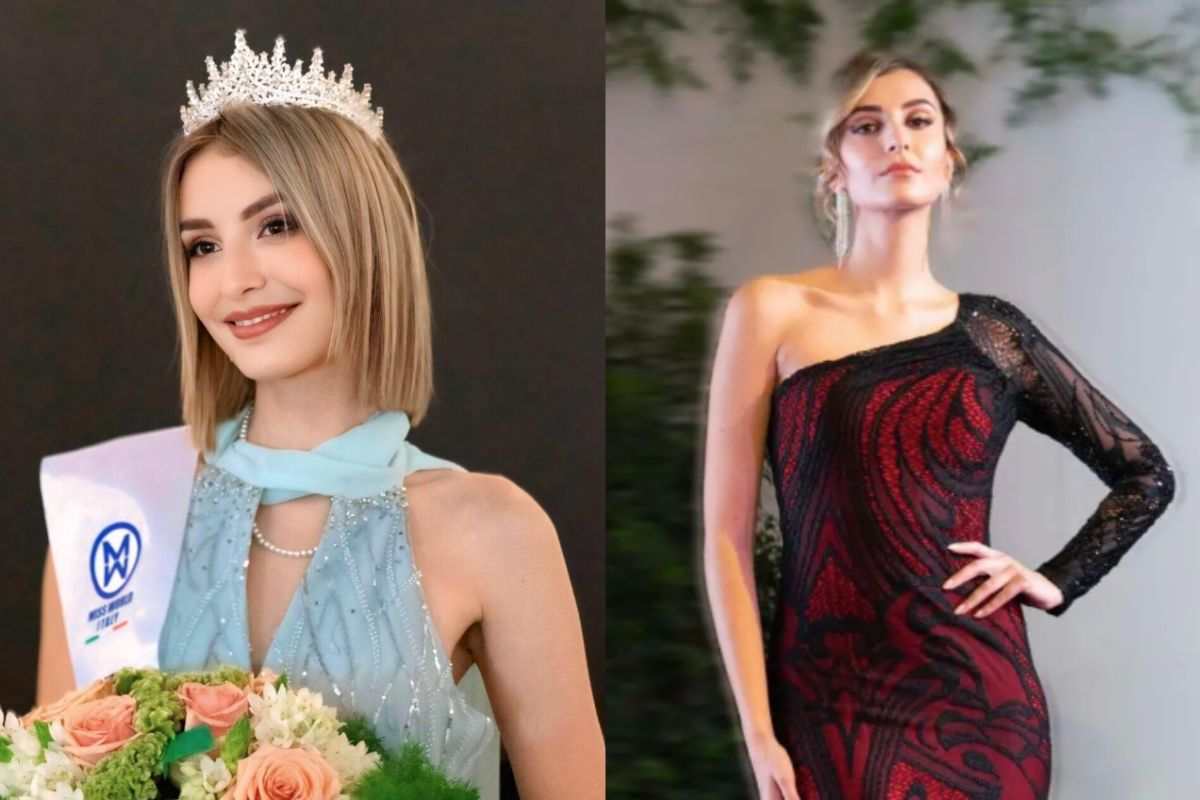 La ragazza incoronata Miss Mondo Calabria