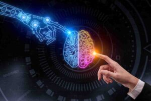 cervello e connessioni, immagine grafica
