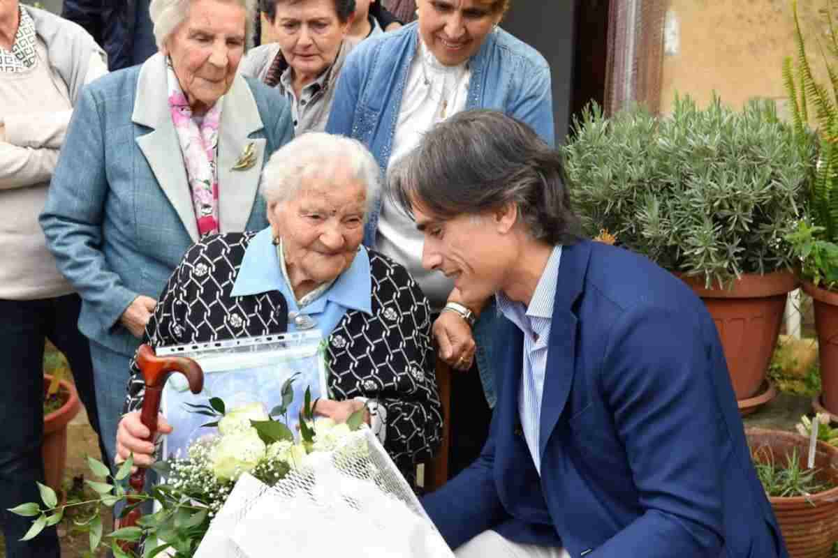 Nonna Michela col sindaco di Reggio Calabria