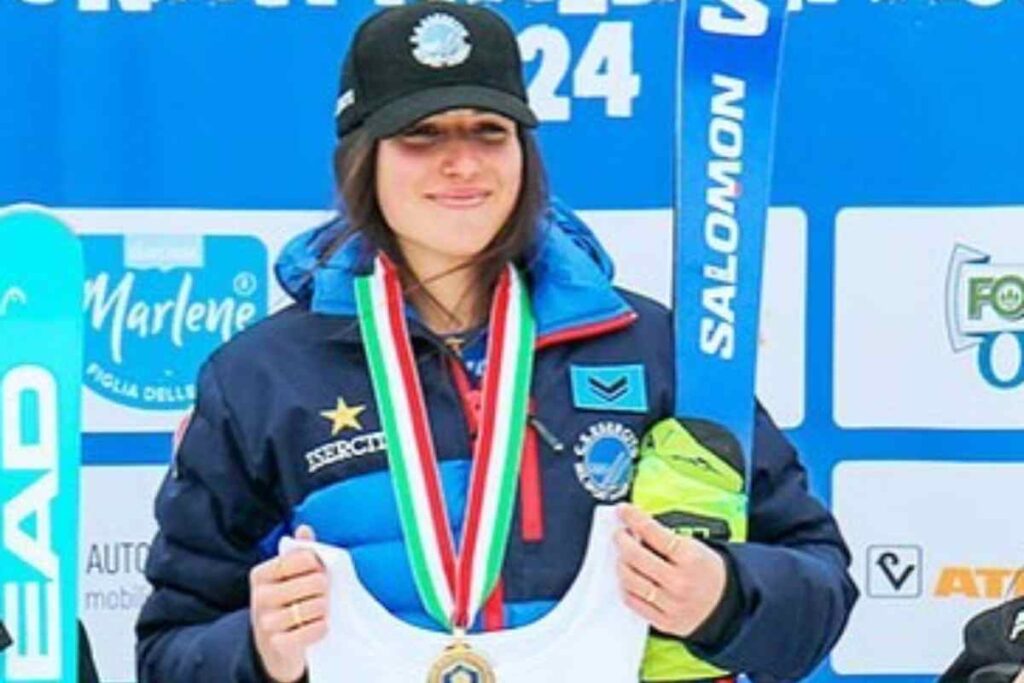 matilde lorenzi sul podio