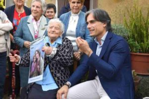 Nonna Michela col sindaco di Reggio Calabria