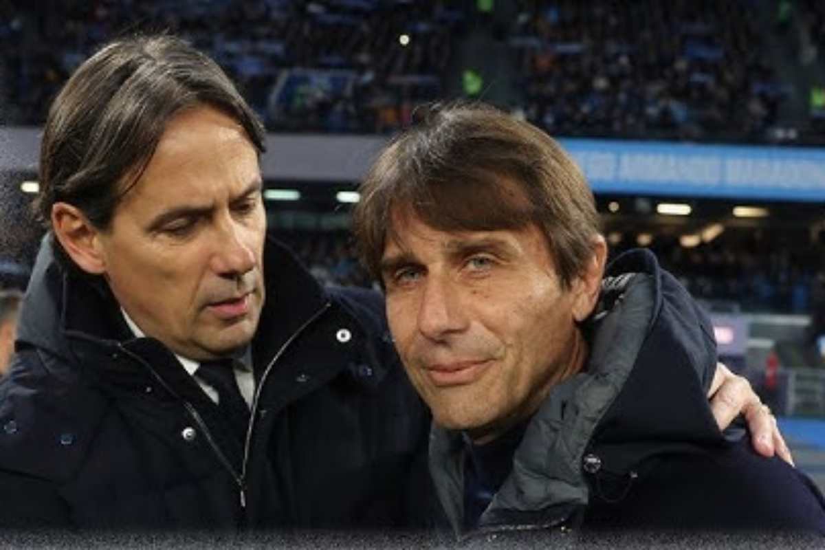 Simone Inzaghi e Antonio Conte
