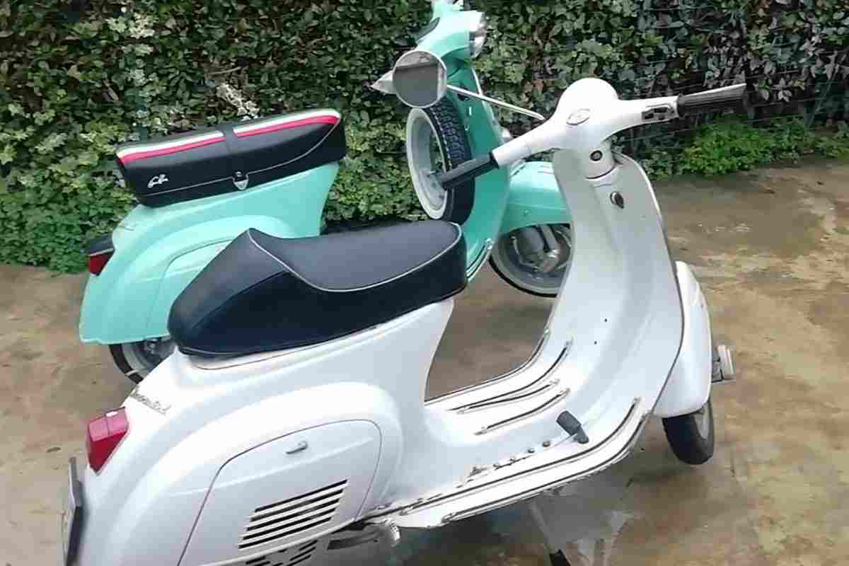 due vespa d'epoca