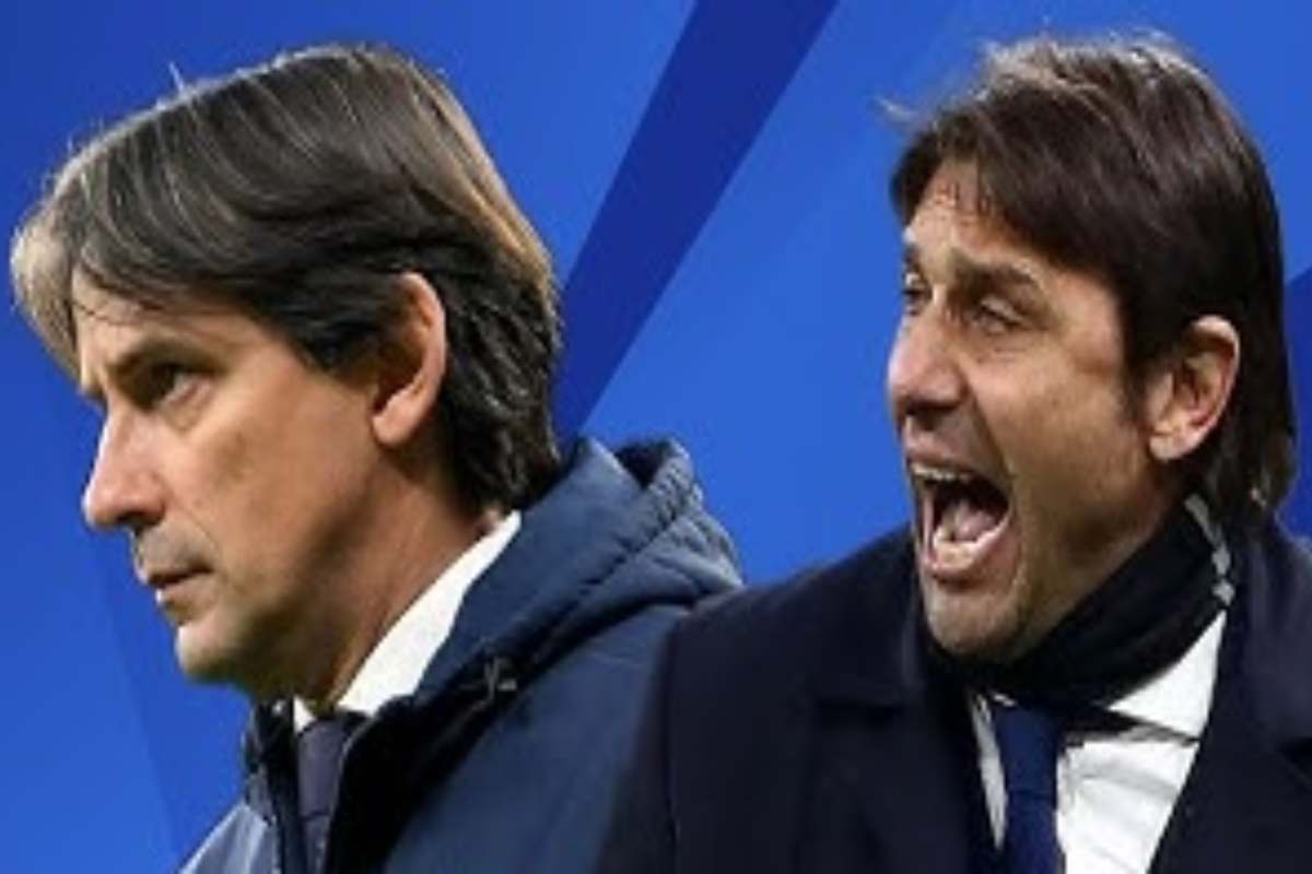 Simone Inzaghi e Antonio Conte