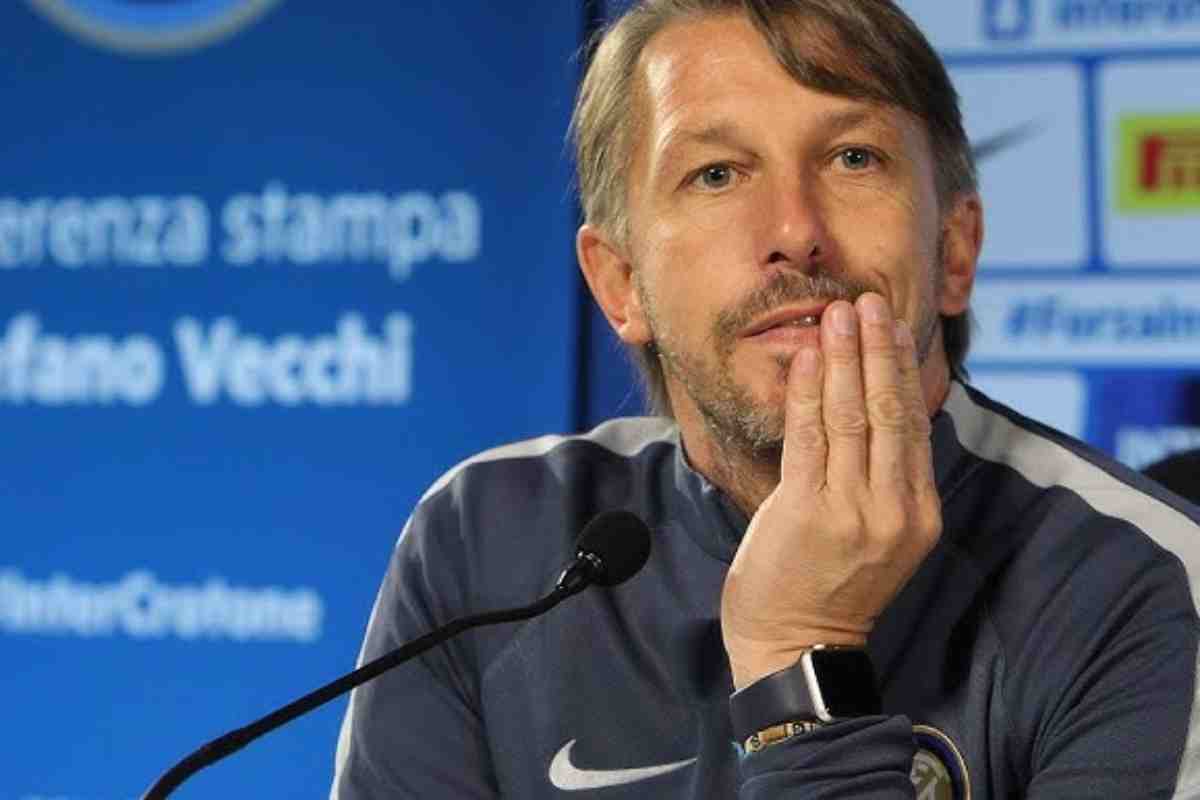 Stefano Vecchi ai tempi dell'Inter