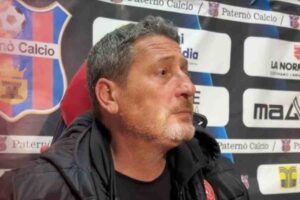 Il mister trocini in conferenza stampa