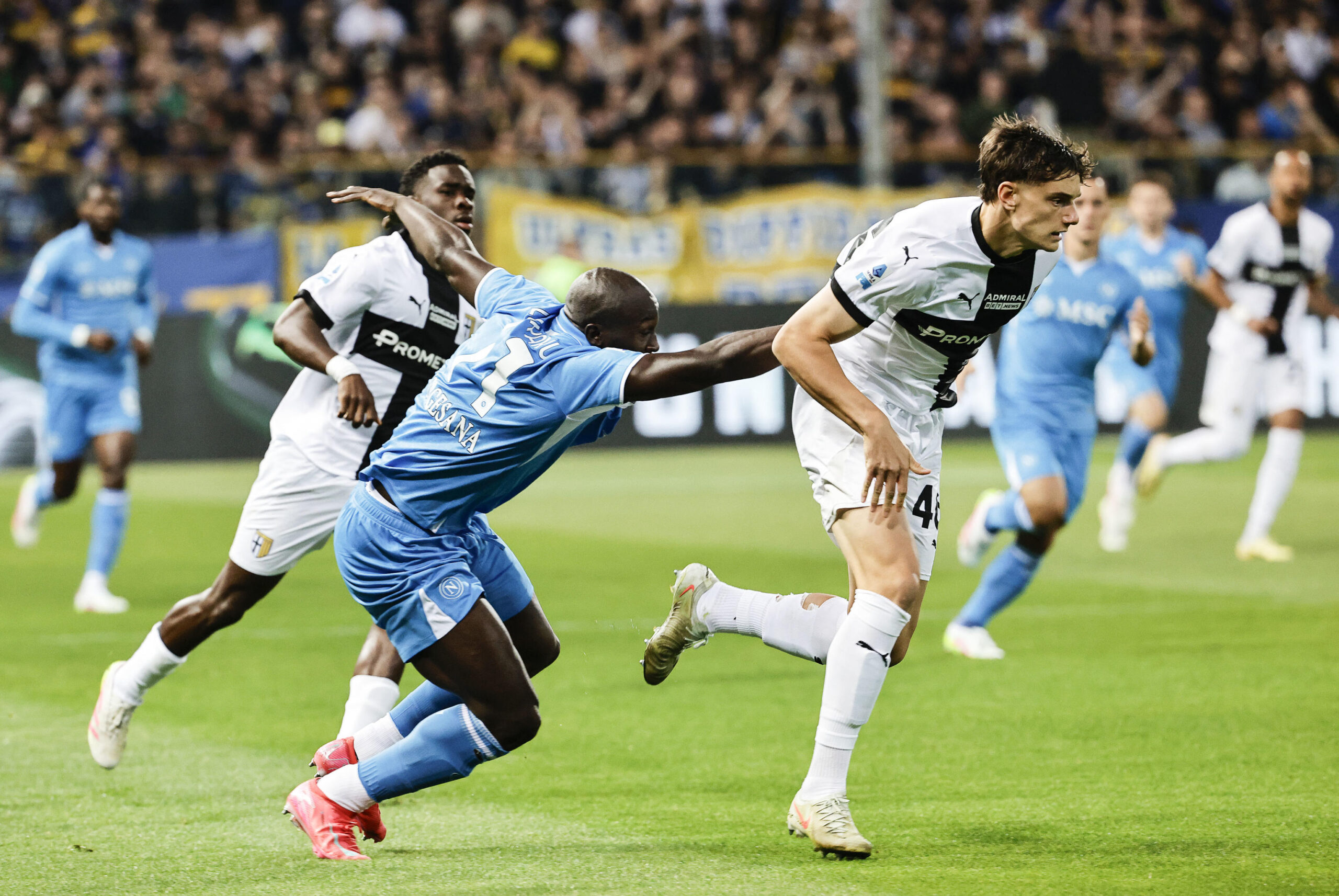 Giovanni Leoni e Romelu Lukaku (foto ANSA)