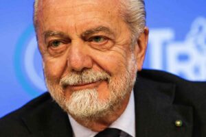 Aurelio De Laurentiis, presidente del Napoli.