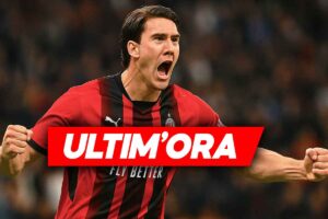 Dusan Vlahovic al Milan, ultim'ora di calciomercato.