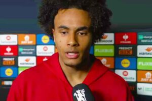 Joshua Zirkzee, possibile obiettivo di calciomercato di Juventus e Milan.